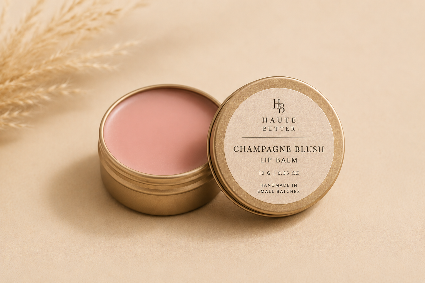 Champagne Blush Lip Balm