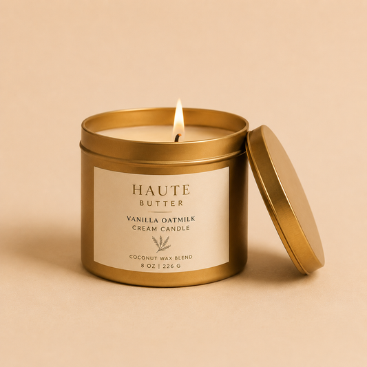 Vanilla Oatmilk Cream Candle